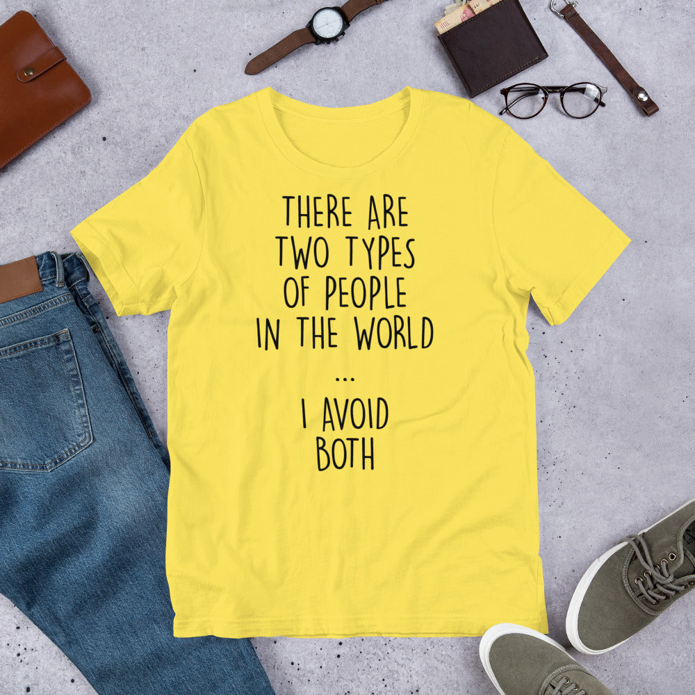 Two Types of People II Finnish Introvert T-Shirt - Finnish t-shirt from Very Finnish Problems