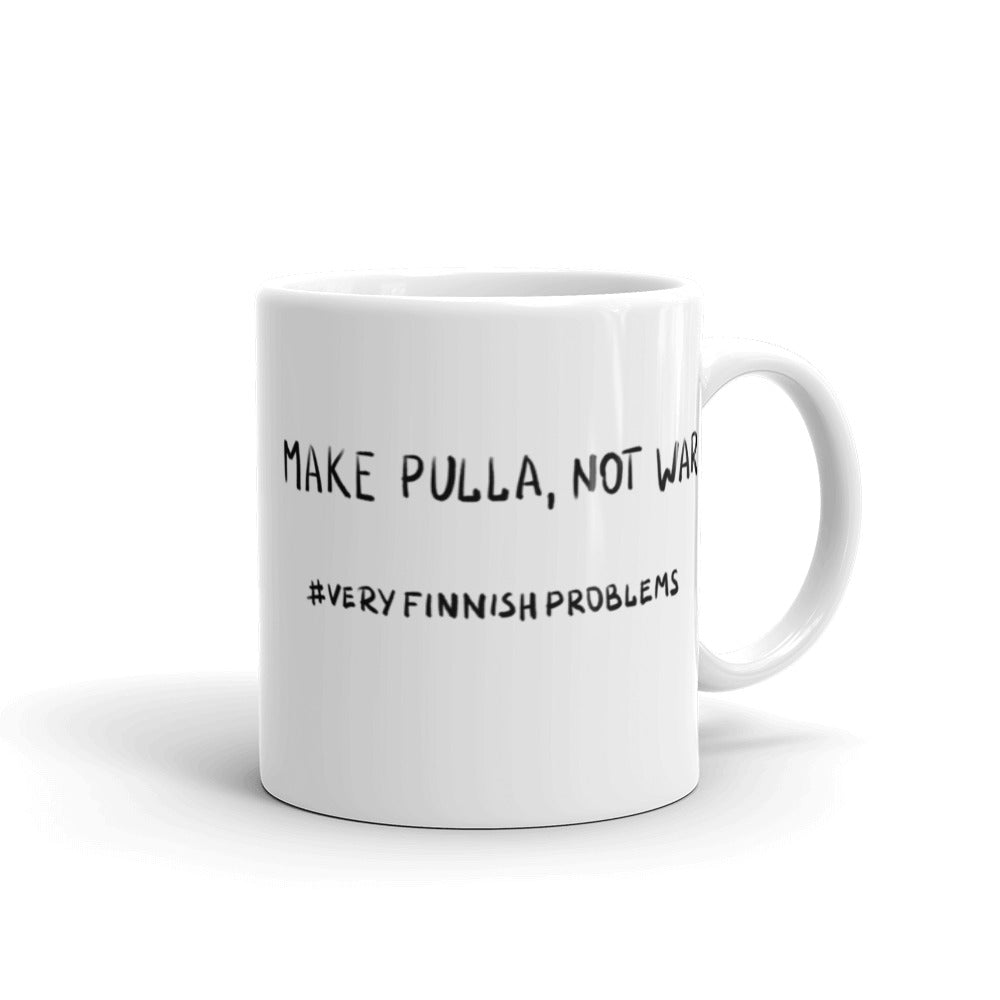 Make Pulla Not War Finnish Food Mug - alternate view - Very Finnish Problems