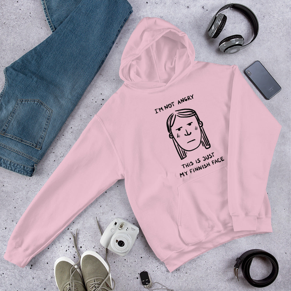 Finnish Face Humour Women's Hoodie - Finnish hoodie from Very Finnish Problems