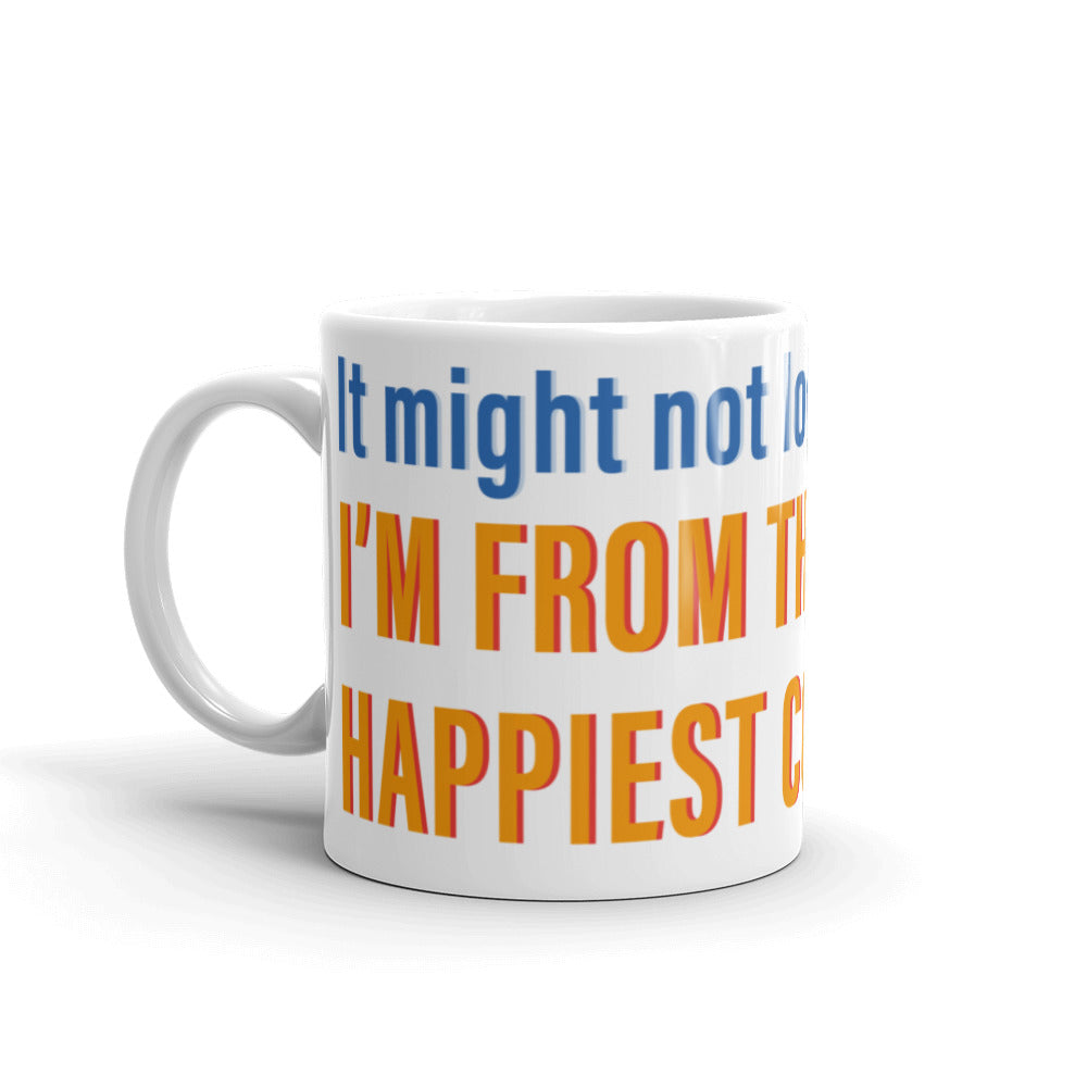 Happiest Country Finnish Humour Mug - Very Finnish Problems official mug