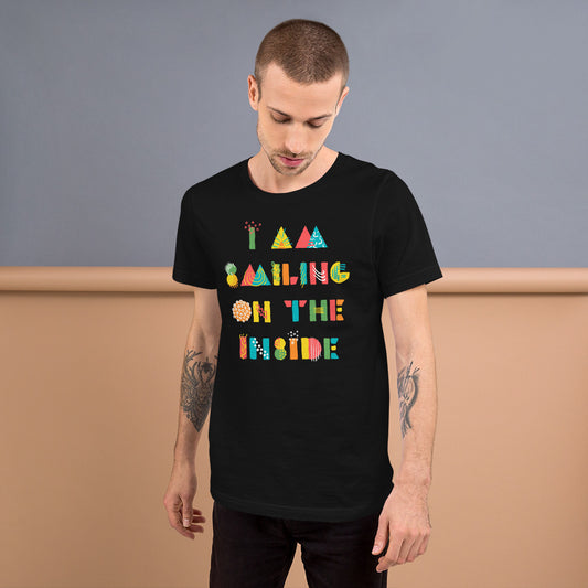 Smiling on the Inside Finnish Introvert T-Shirt - alternate view - Very Finnish Problems