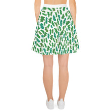 Load image into Gallery viewer, Forest Leaves Skater Skirt
