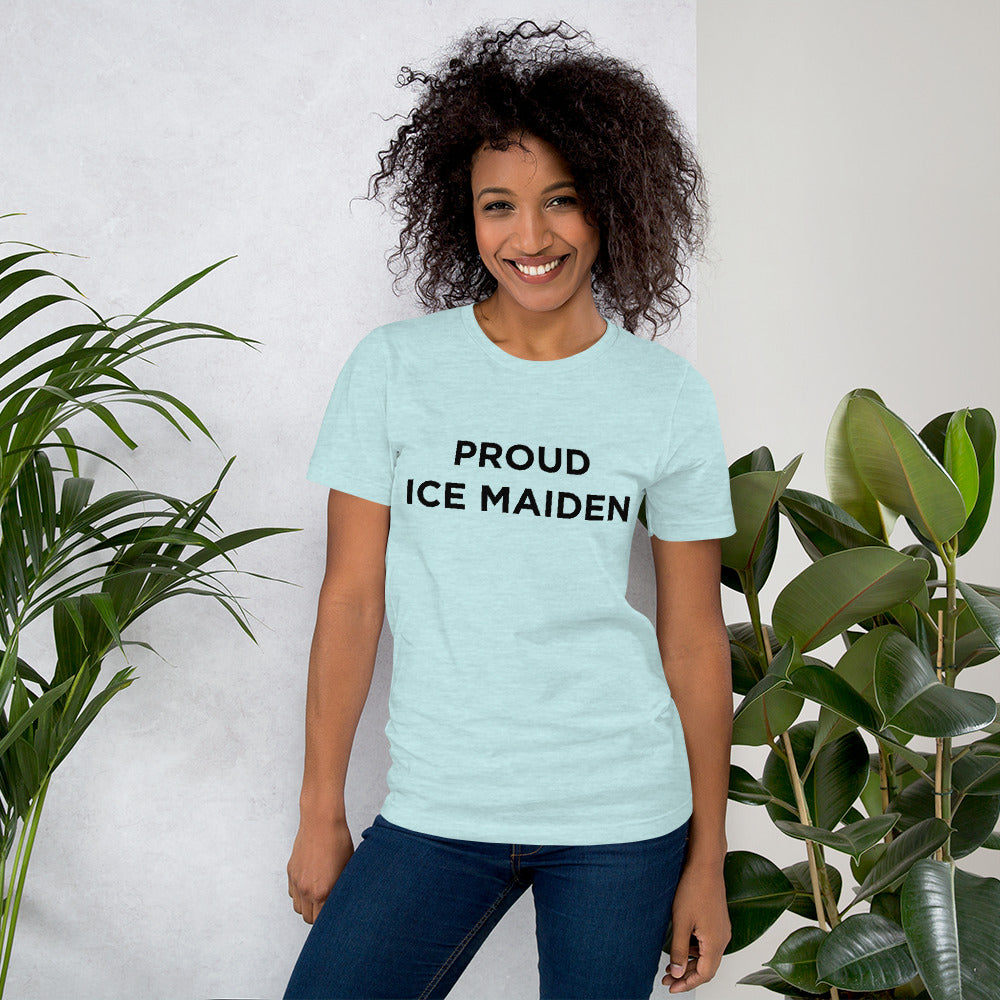Proud Ice Maiden Finnish Winter T-Shirt - Finnish t-shirt from Very Finnish Problems