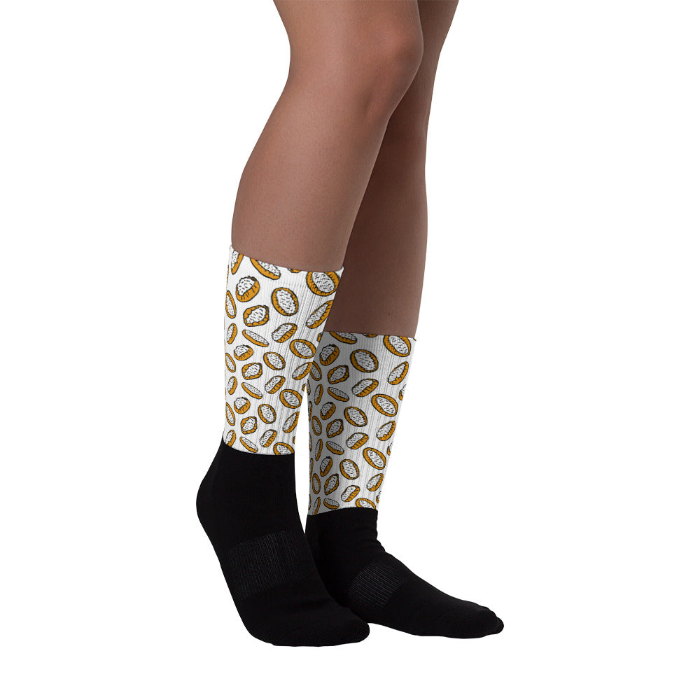 Karjalanpiirakka Finnish Food Socks - Very Finnish Problems official socks