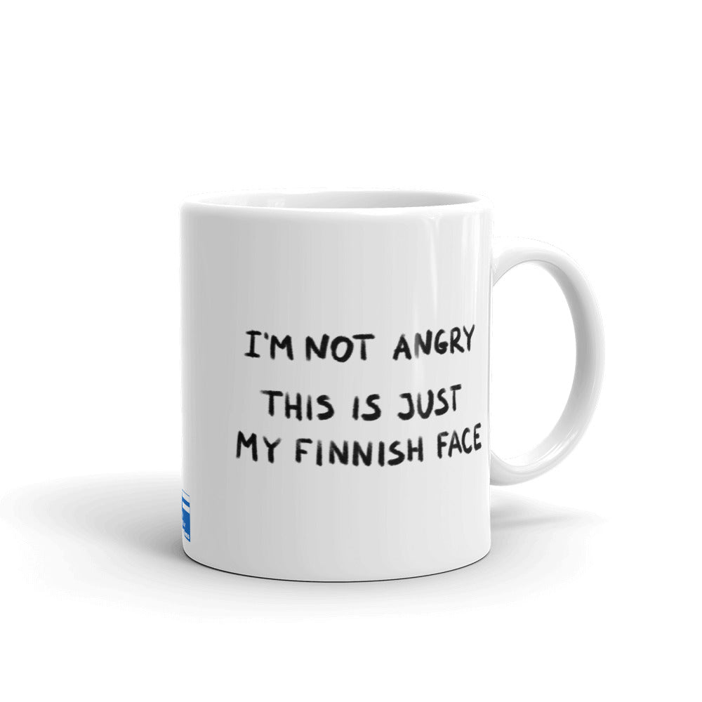 Finnish Face Humour Men's Mug - alternate view - Very Finnish Problems