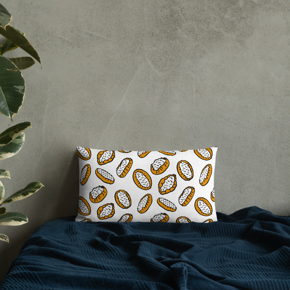Karjalanpiirakka Finnish Food Pillow - Finnish pillow from Very Finnish Problems