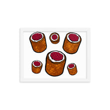 Load image into Gallery viewer, Runeberg torte Framed poster
