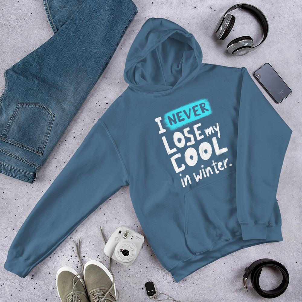 Never Lose My Cool Finnish Humour Hoodie - Finnish hoodie from Very Finnish Problems