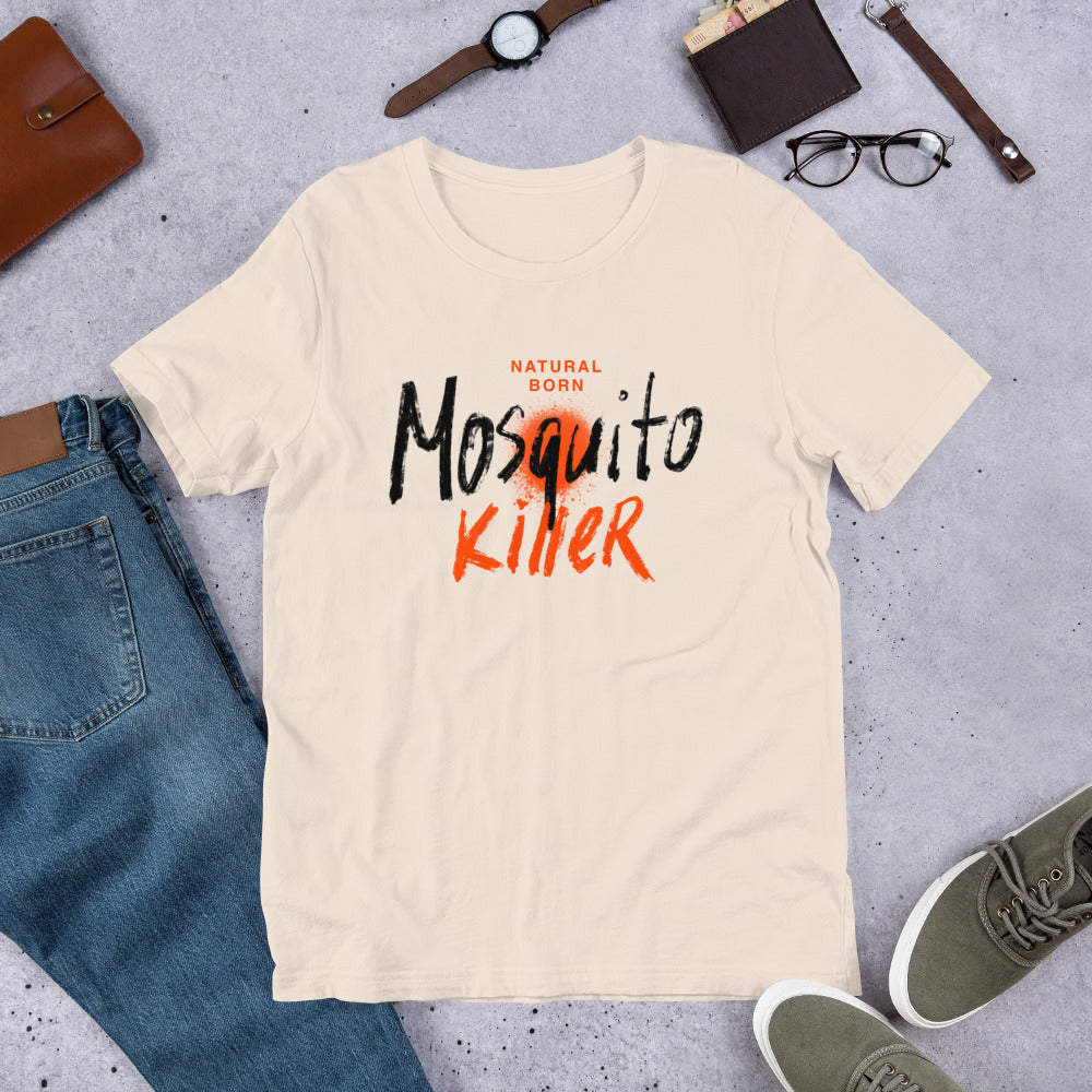 Natural Born Mosquito Killer Finnish T-Shirt - Finnish t-shirt from Very Finnish Problems