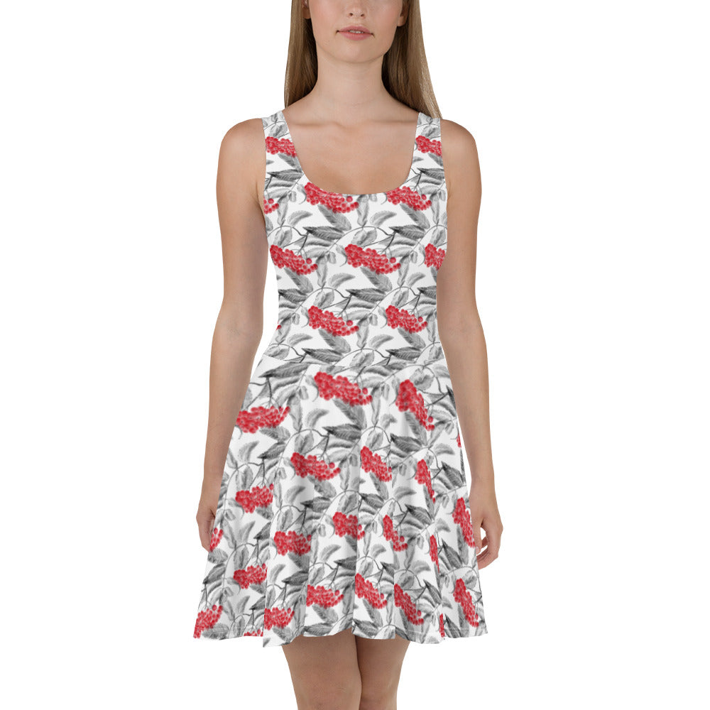 Beautiful Berries Skater Finnish Nature Dress - Finnish dress from Very Finnish Problems