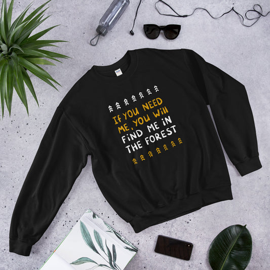 Forest Person Finnish Nature Sweatshirt - alternate view - Very Finnish Problems