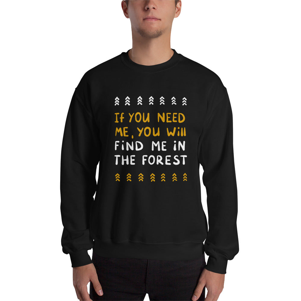 Forest Person Finnish Nature Sweatshirt - alternate view - Very Finnish Problems