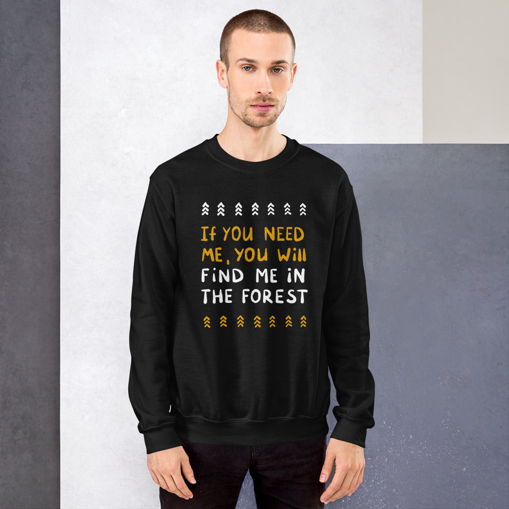Forest Person Finnish Nature Sweatshirt - Finnish sweatshirt from Very Finnish Problems