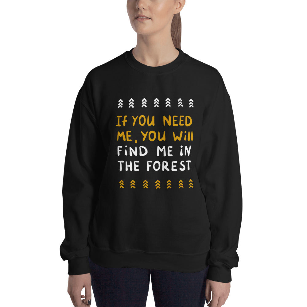 Forest Person Finnish Nature Sweatshirt - Finnish sweatshirt from Very Finnish Problems