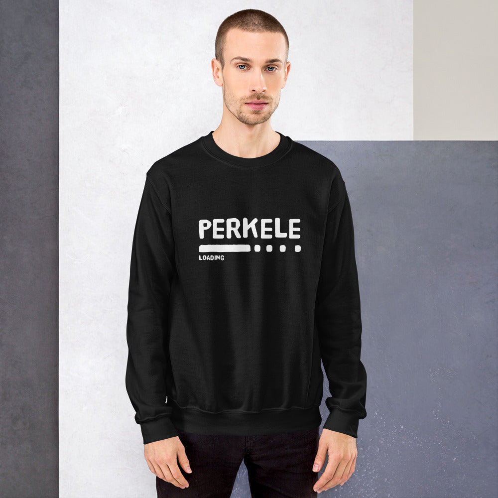 Perkele loading... Finnish Language Sweatshirt - Finnish sweatshirt from Very Finnish Problems