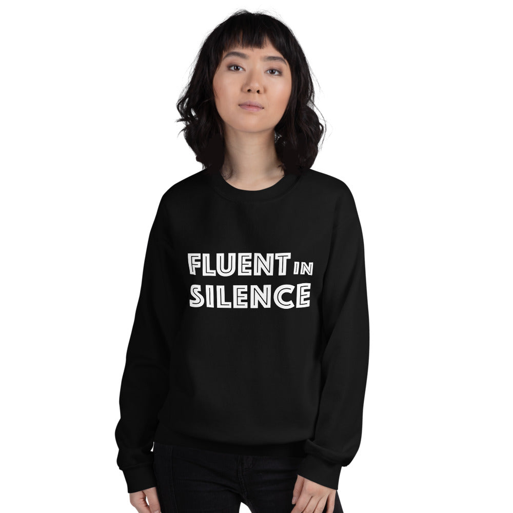 Fluet in silence Unisex Sweatshirt