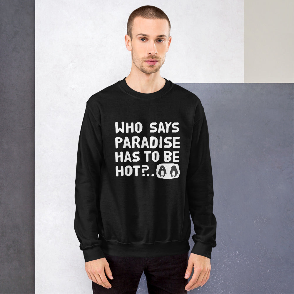 Cold paradise Finnish Nature Sweatshirt - Finnish sweatshirt from Very Finnish Problems