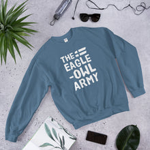 Load image into Gallery viewer, The eagle-owl army Unisex Sweatshirt
