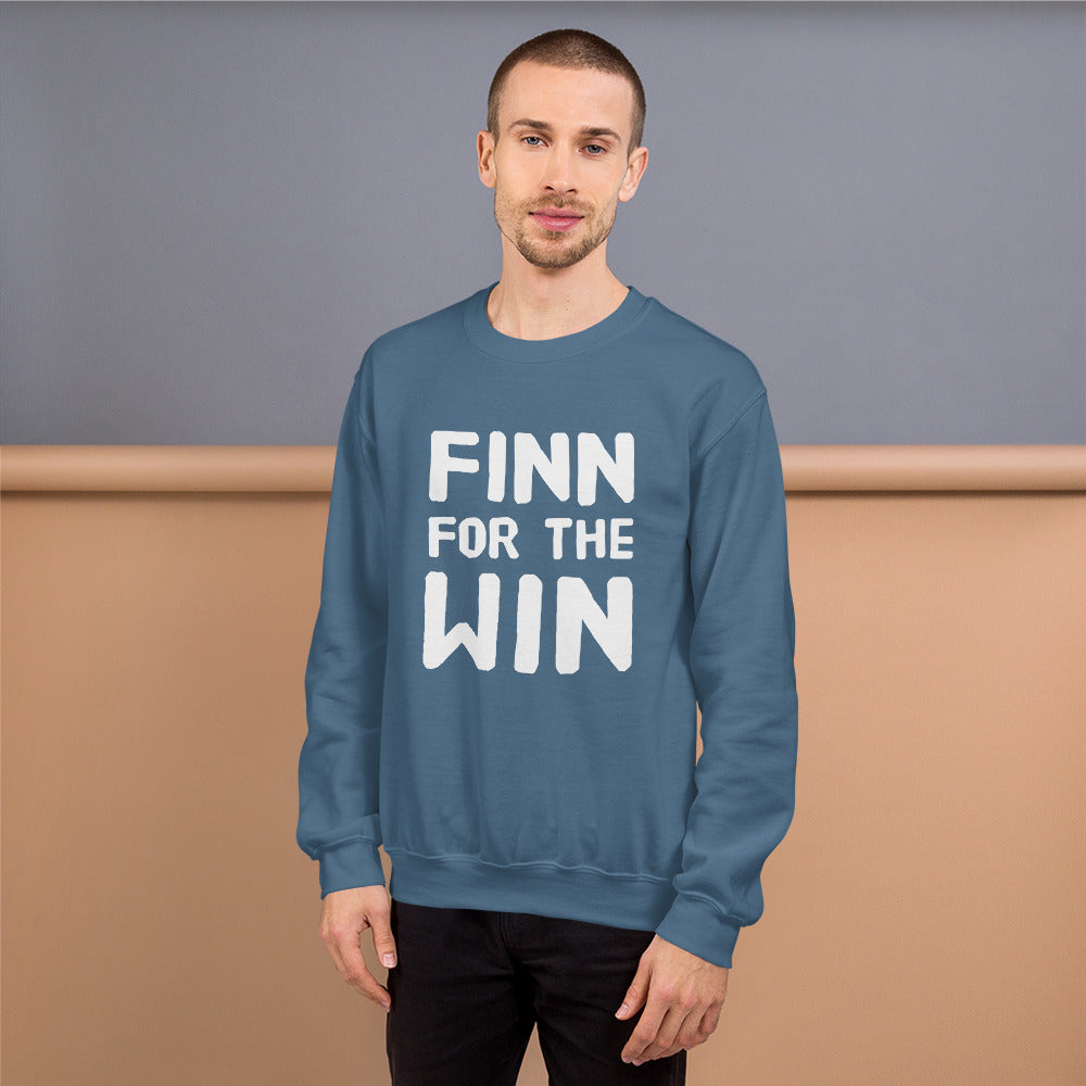 Finn for the win Finnish Sports Sweatshirt - alternate view - Very Finnish Problems