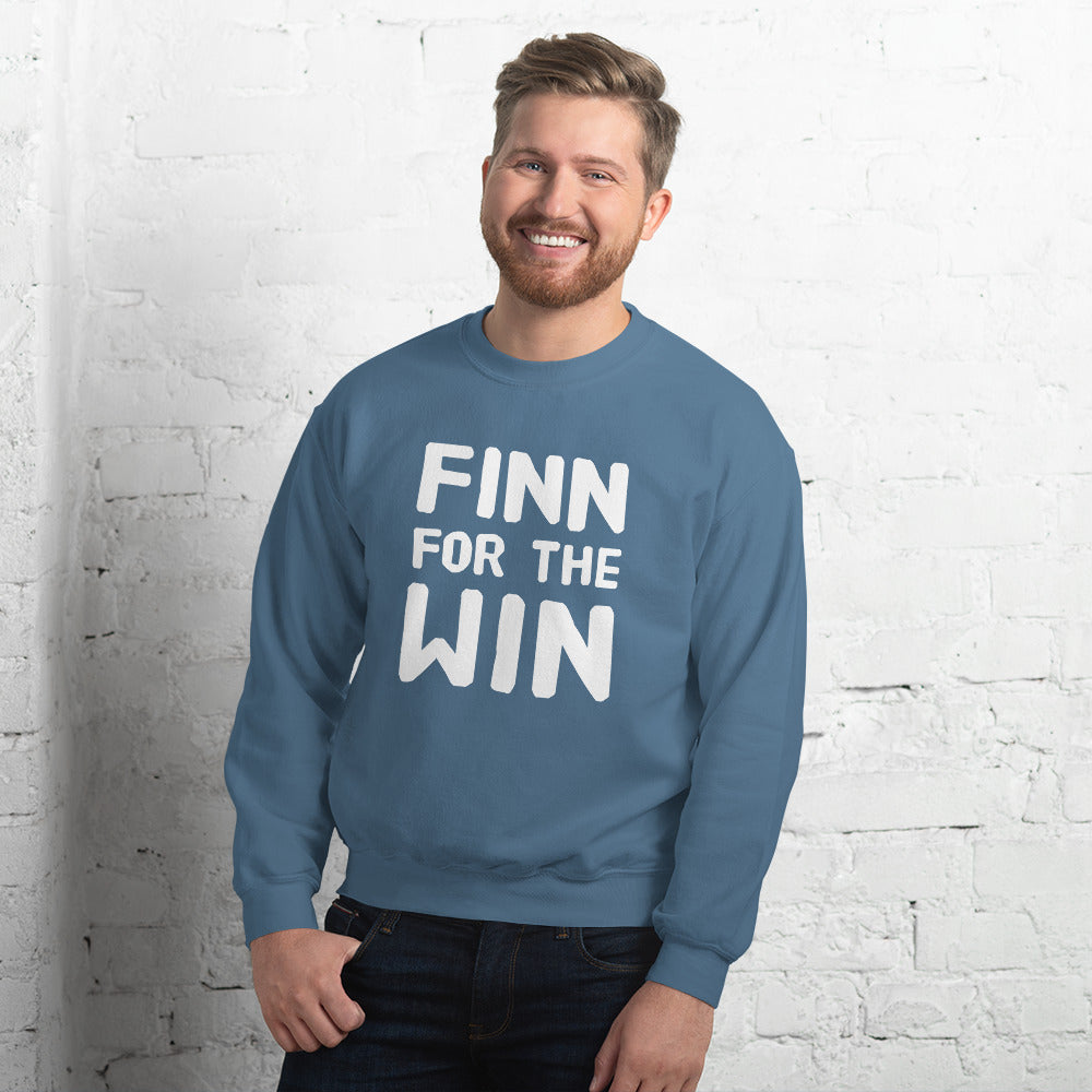 Finn for the win Finnish Sports Sweatshirt - Finnish sweatshirt from Very Finnish Problems
