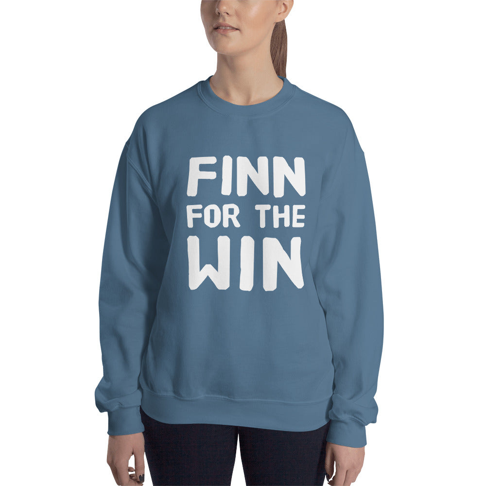 Finn for the win Finnish Sports Sweatshirt - Finnish sweatshirt from Very Finnish Problems