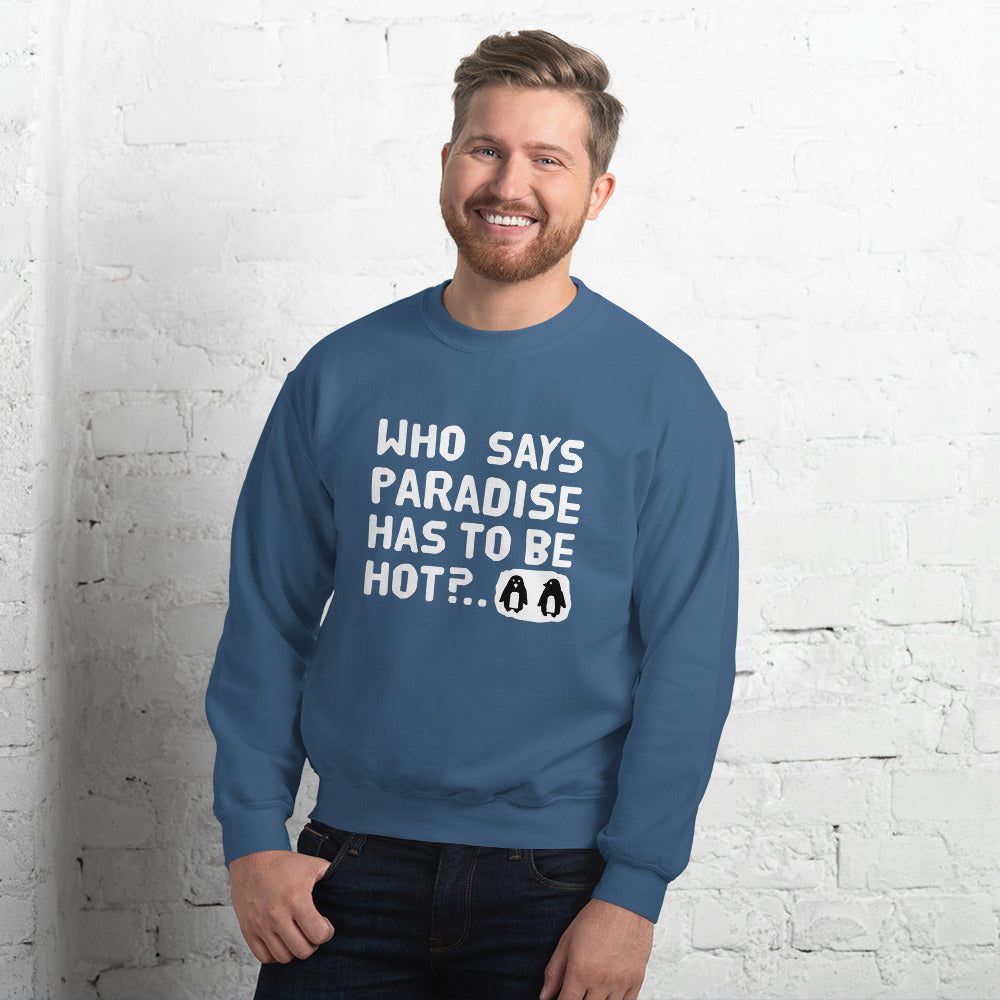 Cold paradise Finnish Nature Sweatshirt - Finnish sweatshirt from Very Finnish Problems