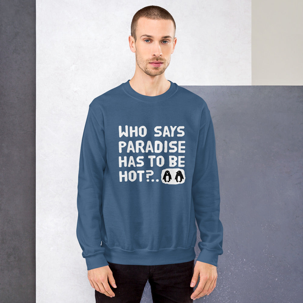 Cold paradise Finnish Nature Sweatshirt - Finnish sweatshirt from Very Finnish Problems