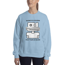 Load image into Gallery viewer, Silence is Golden Unisex Sweatshirt
