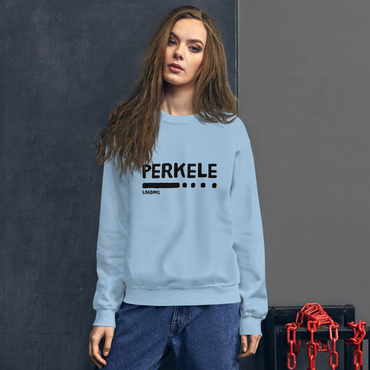 Perkele loading... Finnish Language Sweatshirt - Very Finnish Problems official sweatshirt