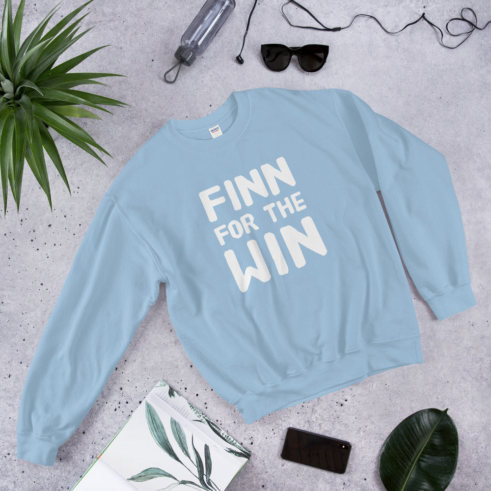 Finn for the win Finnish Sports Sweatshirt - Finnish sweatshirt from Very Finnish Problems