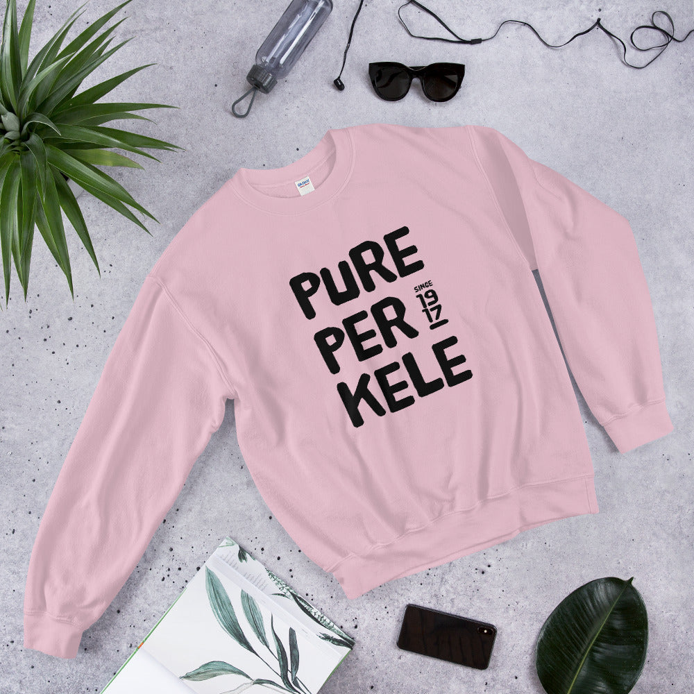 Pure Perkele sin 1917 Finnish Language Sweatshirt - Finnish sweatshirt from Very Finnish Problems