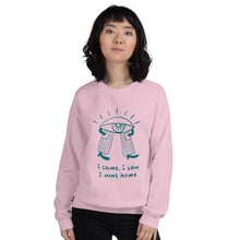 Load image into Gallery viewer, Came saw went home Unisex Sweatshirt
