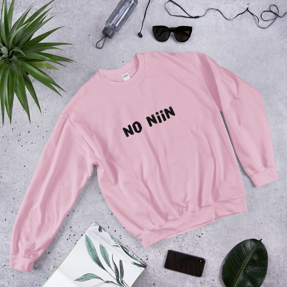 No niin Finnish Food Sweatshirt - Finnish sweatshirt from Very Finnish Problems
