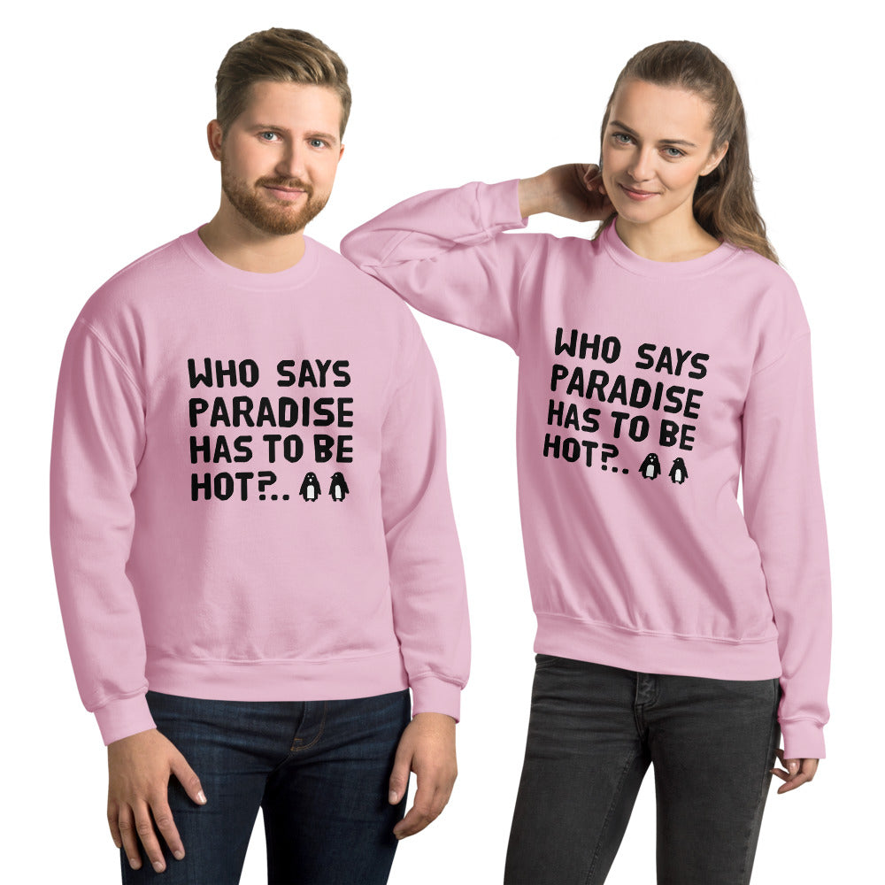 Cold paradise Finnish Nature Sweatshirt - Finnish sweatshirt from Very Finnish Problems
