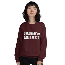 Load image into Gallery viewer, Fluet in silence Unisex Sweatshirt
