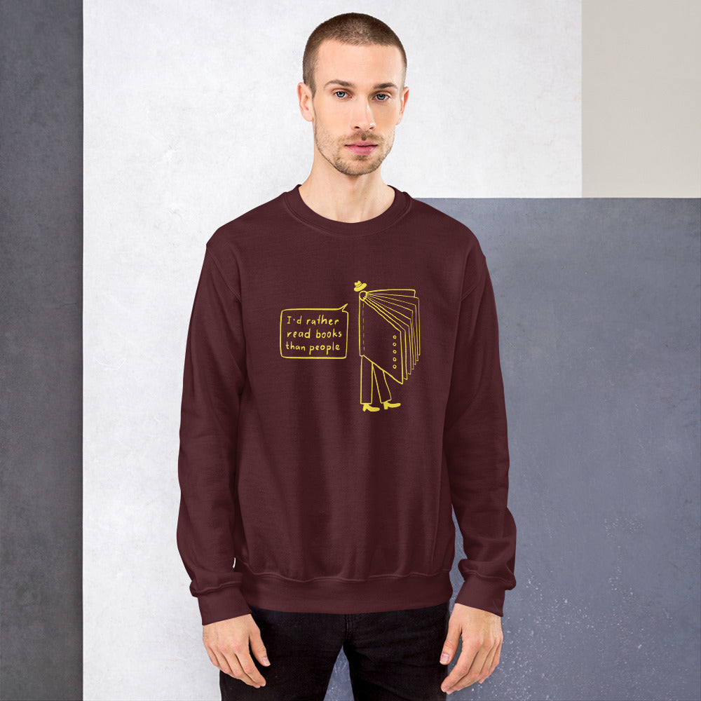 Read people Finnish Introvert Sweatshirt - Finnish sweatshirt from Very Finnish Problems