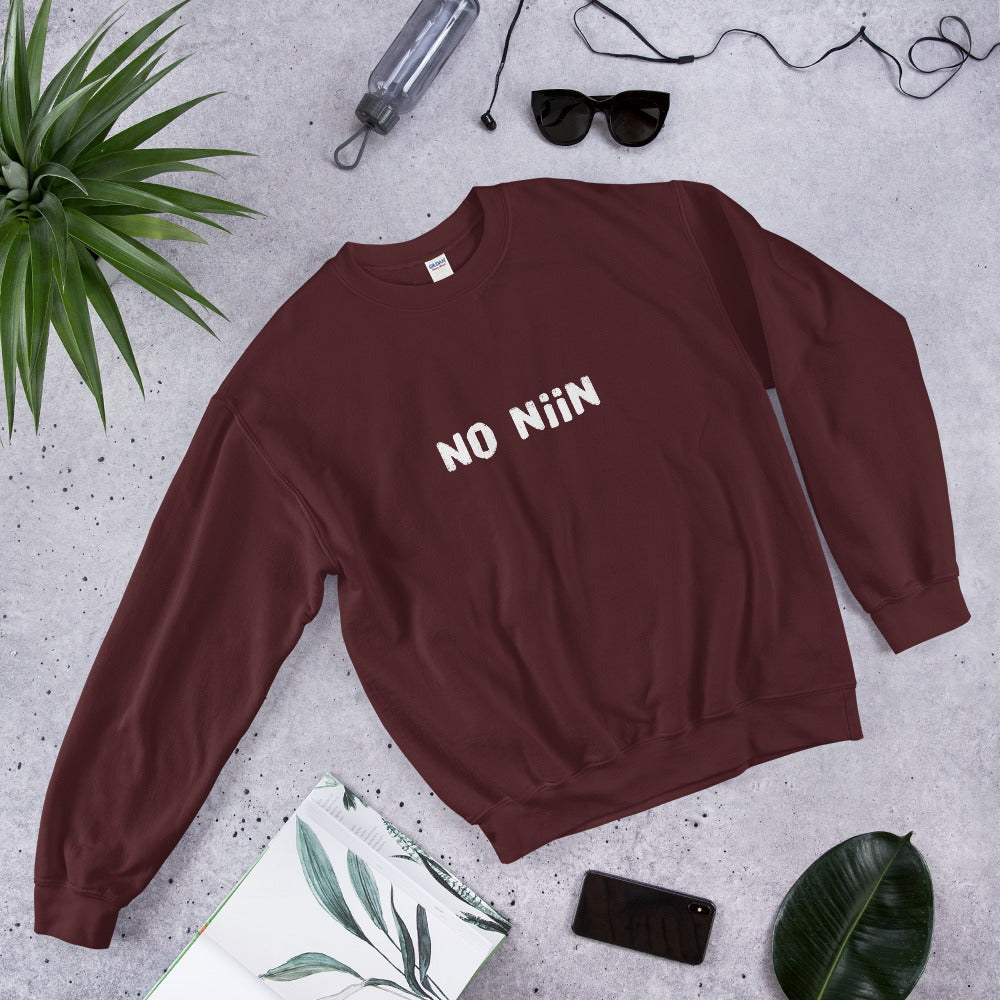 No niin Finnish Food Sweatshirt - alternate view - Very Finnish Problems