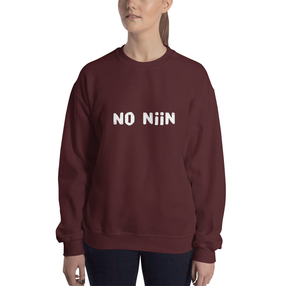No niin Finnish Food Sweatshirt - Finnish sweatshirt from Very Finnish Problems