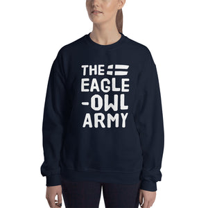 The eagle-owl army Unisex Sweatshirt