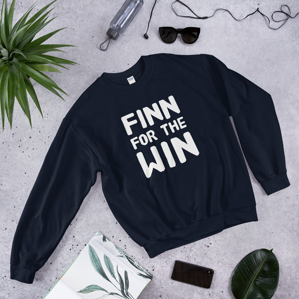 Finn for the win Finnish Sports Sweatshirt - Finnish sweatshirt from Very Finnish Problems