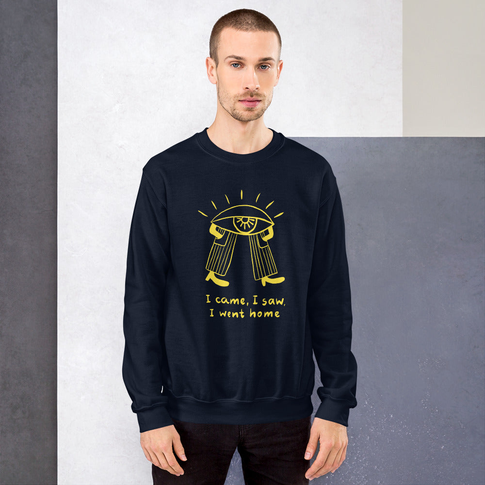 Came saw went home Finnish Introvert Sweatshirt - Finnish sweatshirt from Very Finnish Problems