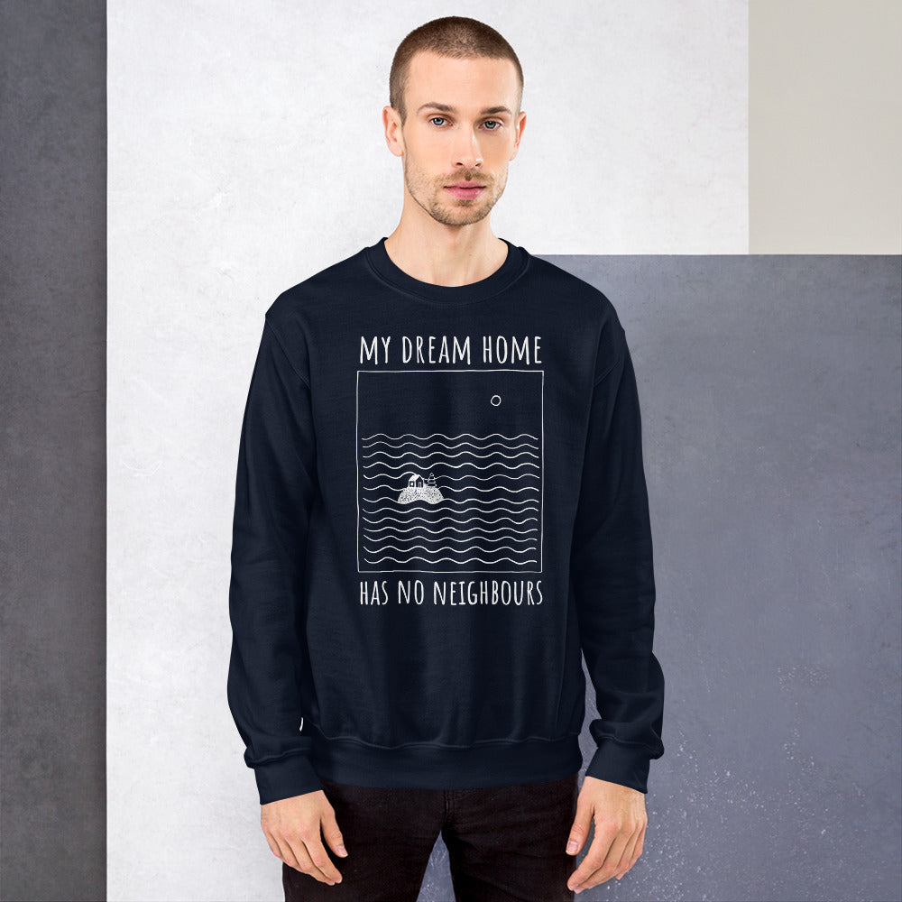 My dream home has... Finnish Summer Sweatshirt - Finnish sweatshirt from Very Finnish Problems