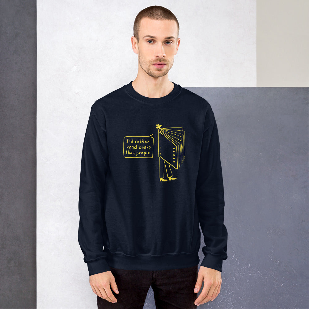 Read people Finnish Introvert Sweatshirt - Finnish sweatshirt from Very Finnish Problems