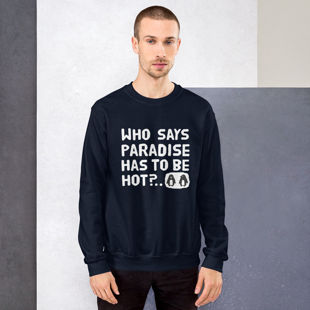 Cold paradise Finnish Nature Sweatshirt - Finnish sweatshirt from Very Finnish Problems