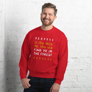 Forest Person Unisex Sweatshirt