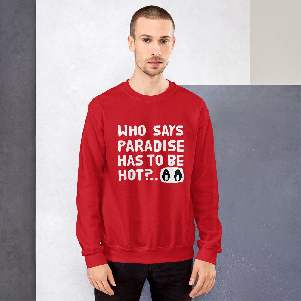 Cold paradise Finnish Nature Sweatshirt - Finnish sweatshirt from Very Finnish Problems