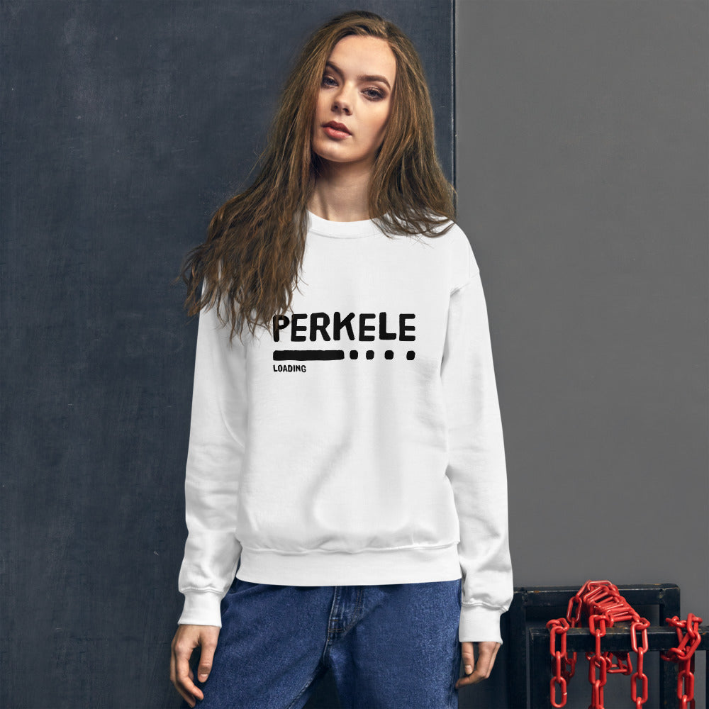 Perkele loading... Finnish Language Sweatshirt - Finnish sweatshirt from Very Finnish Problems