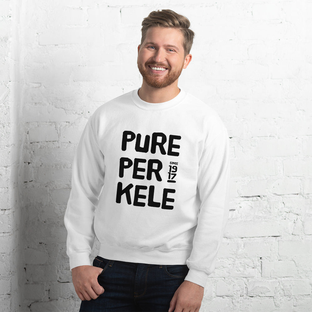 Pure Perkele sin 1917 Finnish Language Sweatshirt - Finnish sweatshirt from Very Finnish Problems