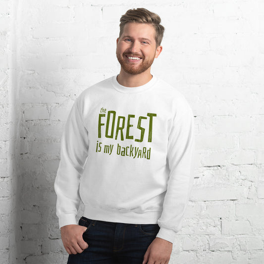 Forest is my backyard Finnish Nature Sweatshirt - Very Finnish Problems official sweatshirt