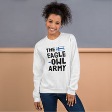 Load image into Gallery viewer, The eagle-owl army Unisex Sweatshirt
